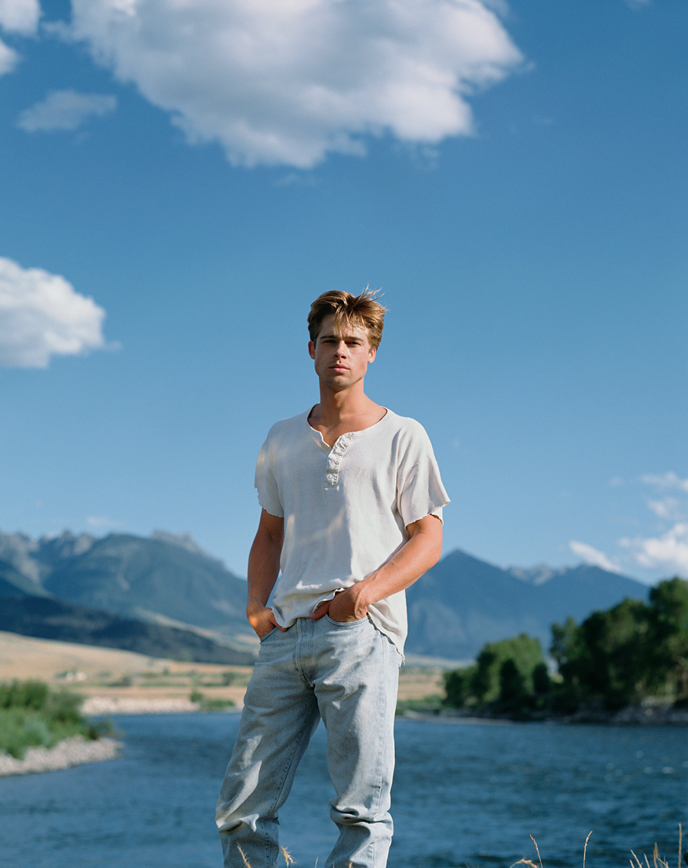 BRAD_PITT_PARADISE_VALLEY_MT_1991_GEORGE_HOLZ